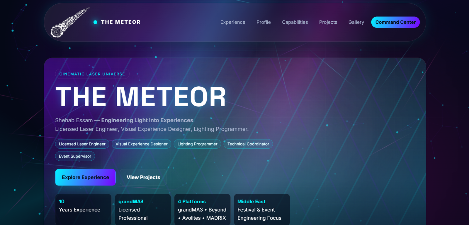 The Meteor (laser engineering)